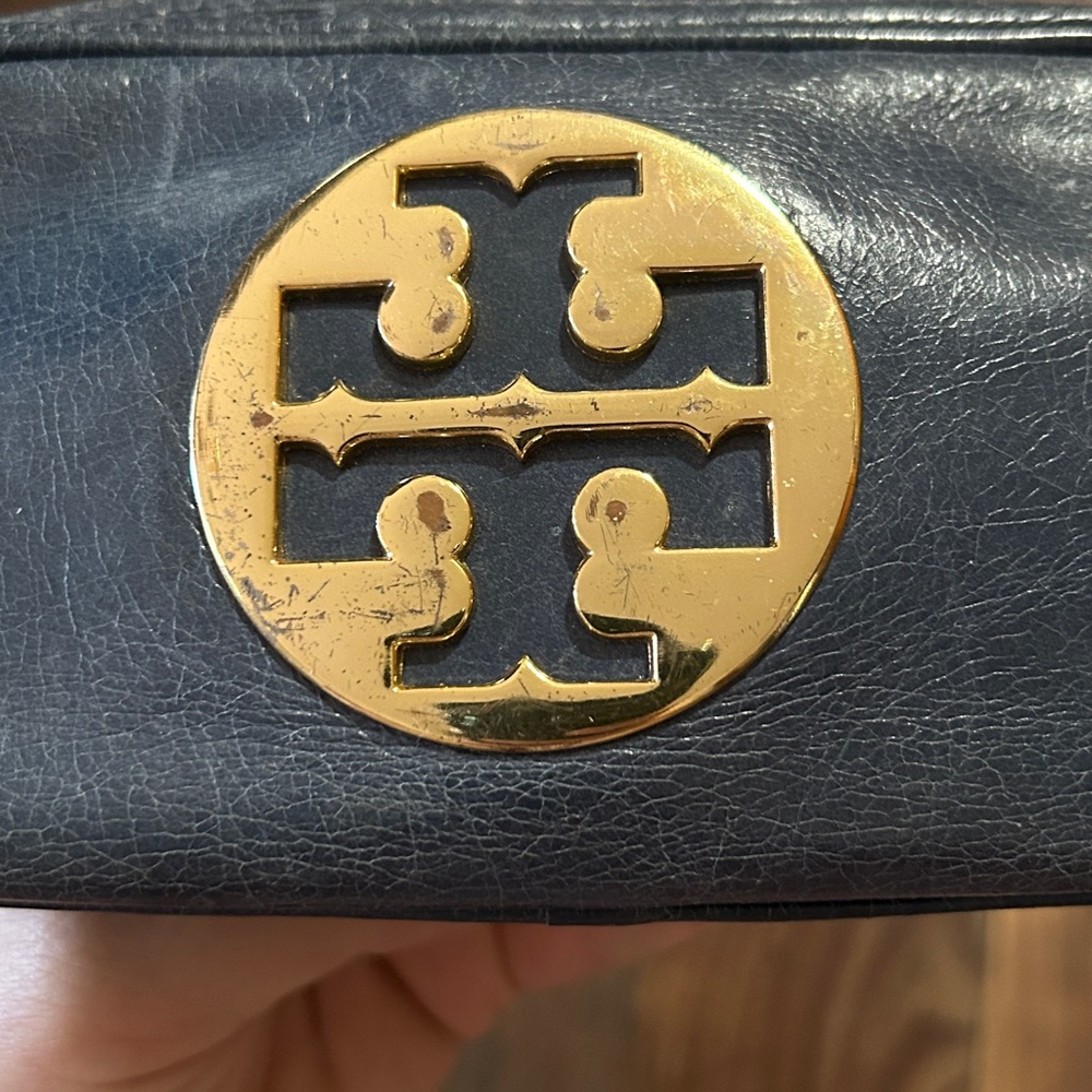 Tory Burch Leather Vanity Pouch - Picture 5 of 8